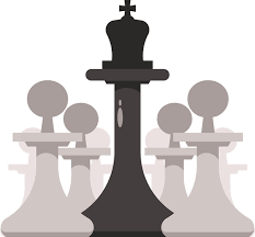 Premium Vector | Chess pieces vector clip art isolated on transparent  background